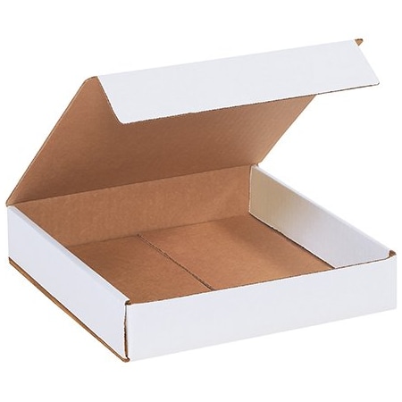 Bsc Preferred 10 x 10 x 2'' White Corrugated Mailers, 50PK BUY00016905